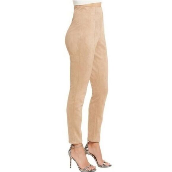 Blank NYC Nordstrom Faux Tan Suede High Rise Pants size 26 NWOT - Picture 1 of 9